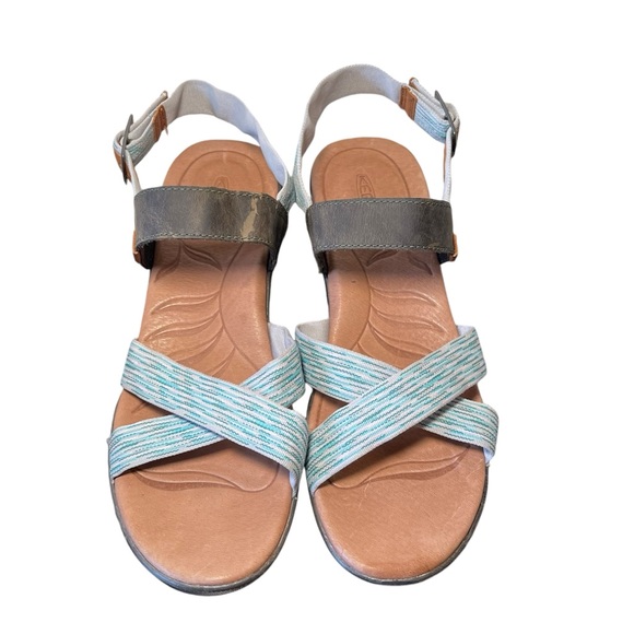 KEEN Vapor Skyline Wedged Strapy Sling back Sandals Size Womes 11 - Picture 3 of 12